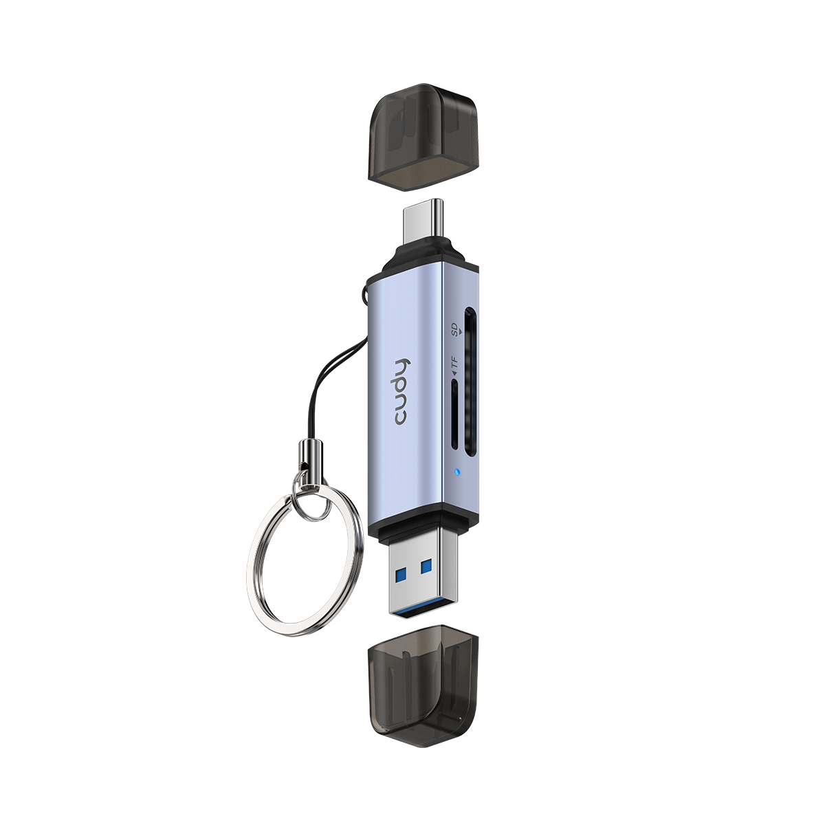 cudy-uh200-2-in-1-usb-3-0-sd-tf-kartenleser image 3