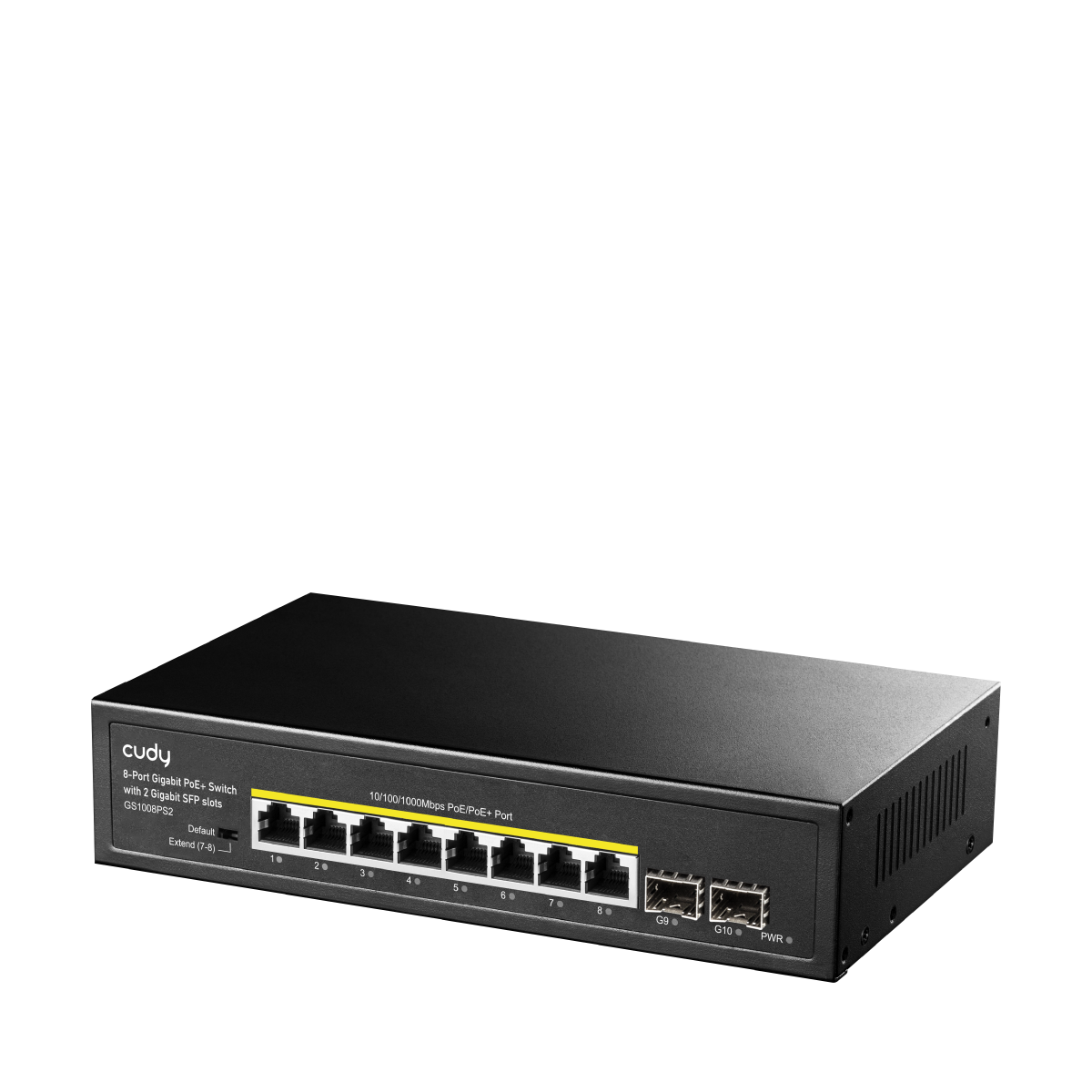 cudy-gs1008ps2-8-port-gigabit-poe-switch-mit-2-sfp image 2