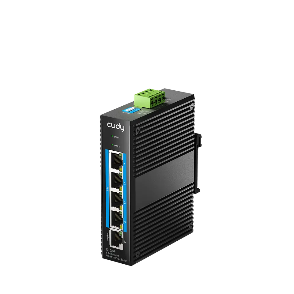cudy-ig1005p-2-0-5-port-gigabit-poe-industrie-switch-unmanaged image 1