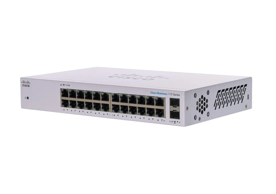 cisco-cbs110-24t-d-switch-24-port-gigabit-unmanaged image 1