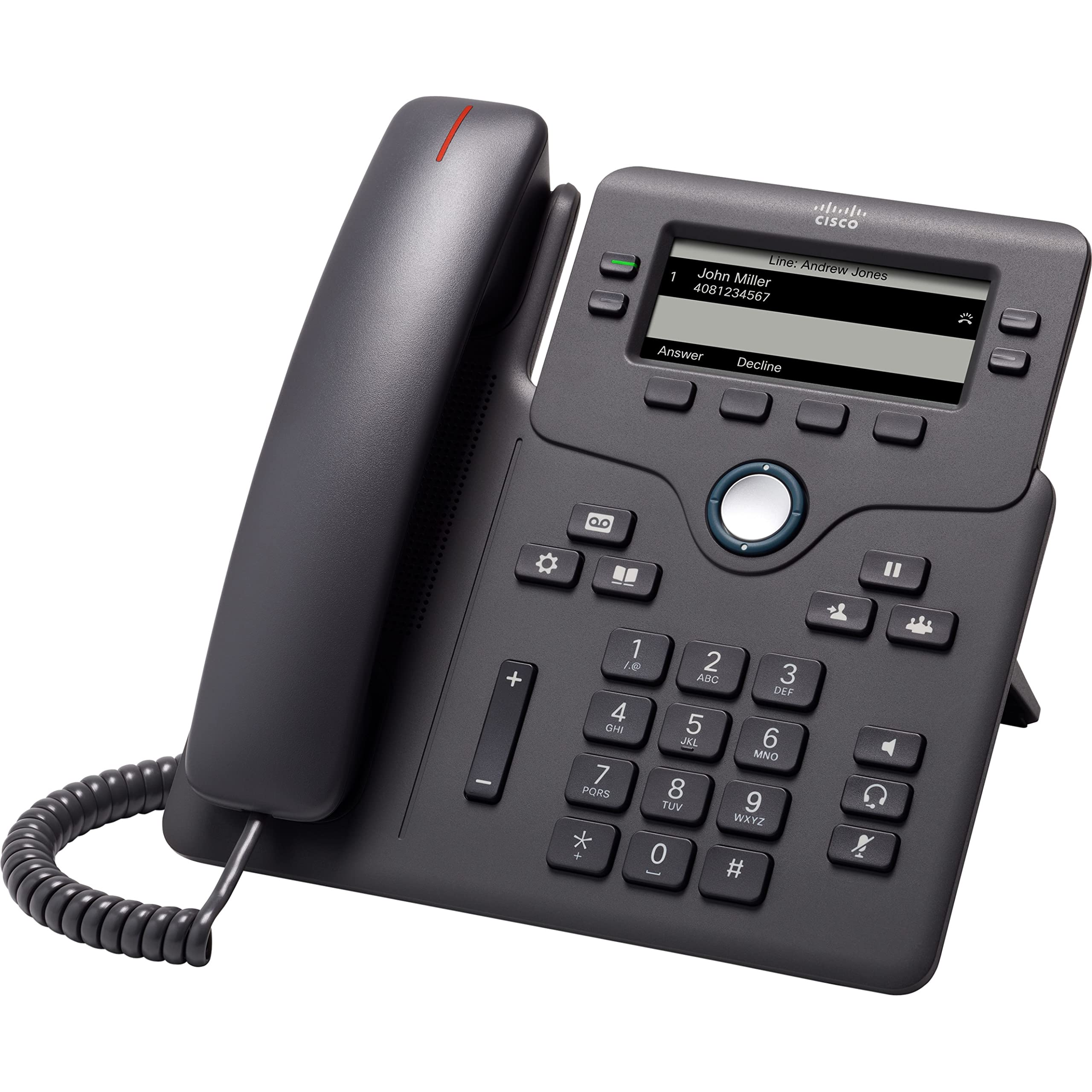 cisco-ip-phones-6851-cp-6851-3pcc-k9-ip-telefon-mpp-sip image 1