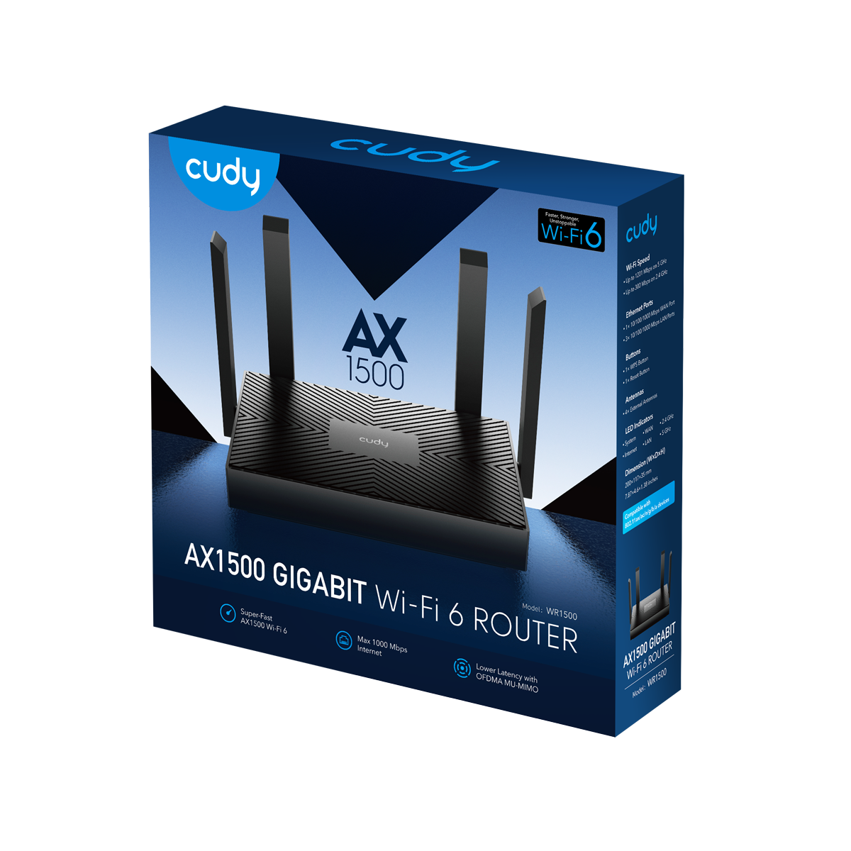 cudy-wr1500-ax1500-mesh-wifi-6-router-gigabit-4-port image 5