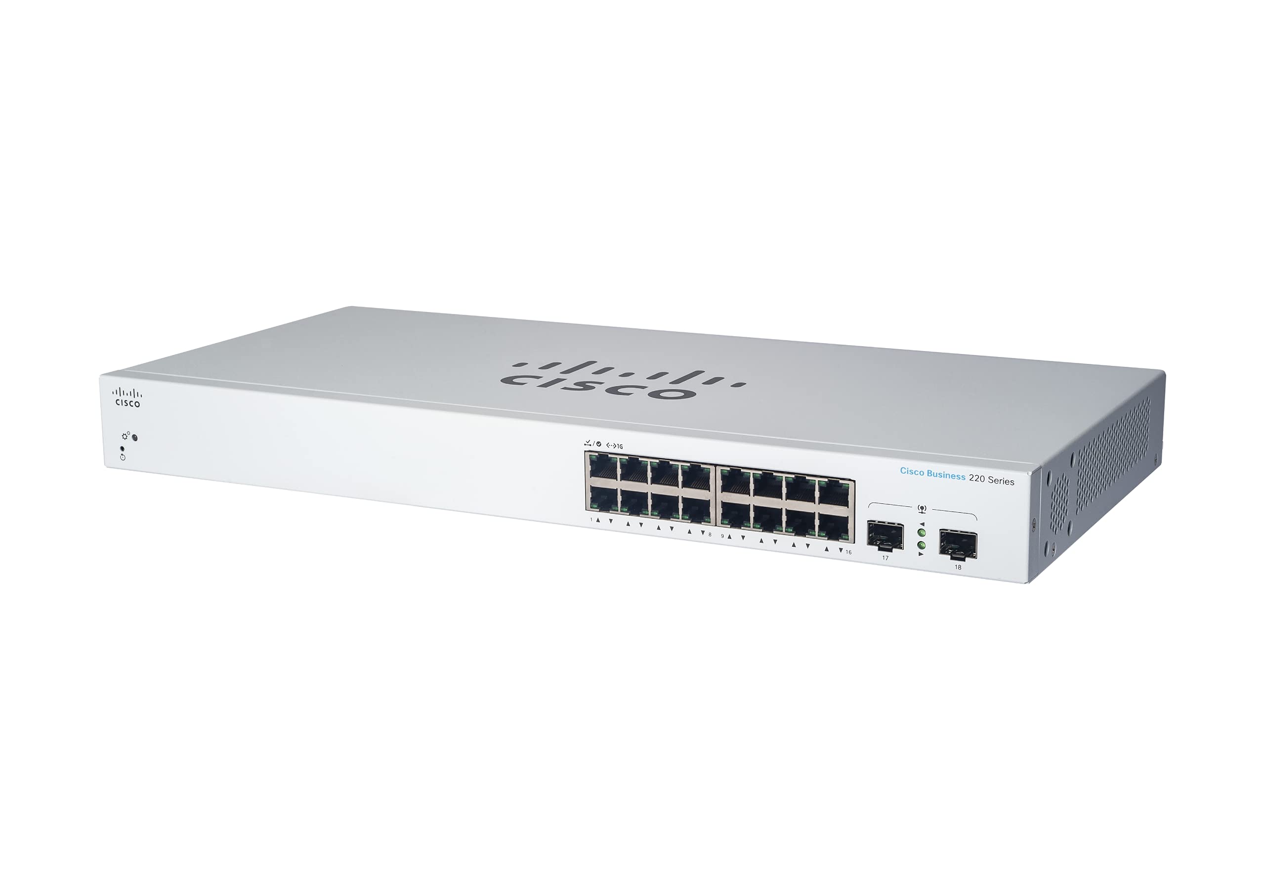 cisco-business-cbs220-16p-2g-switch-16-port-poe-130w image 1