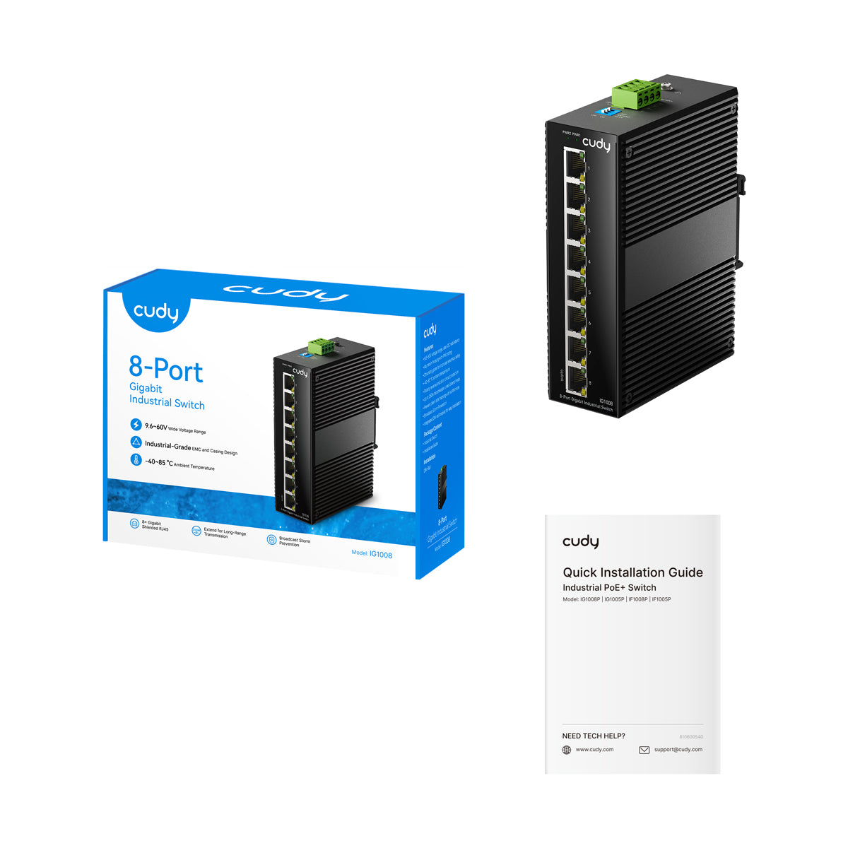 cudy-ig1008-2-0-industrial-switch-8-port-gigabit image 3