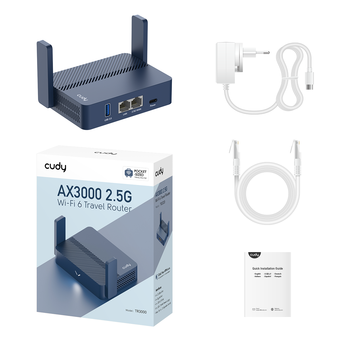 cudy-tr3000-ax3000-mini-vpn-router-2-5g-wifi-6 image 4