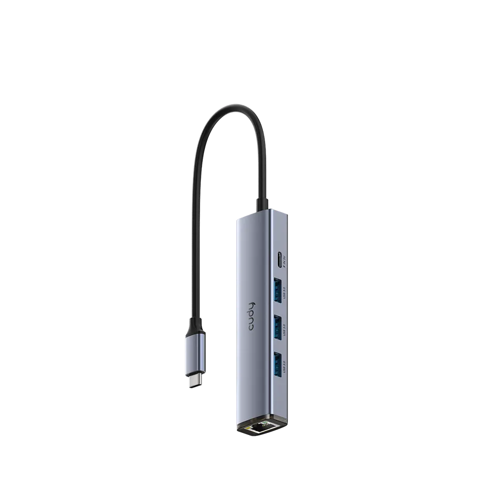 cudy-uh605-5-in-1-usb-c-hub-mit-gigabit-lan image 1