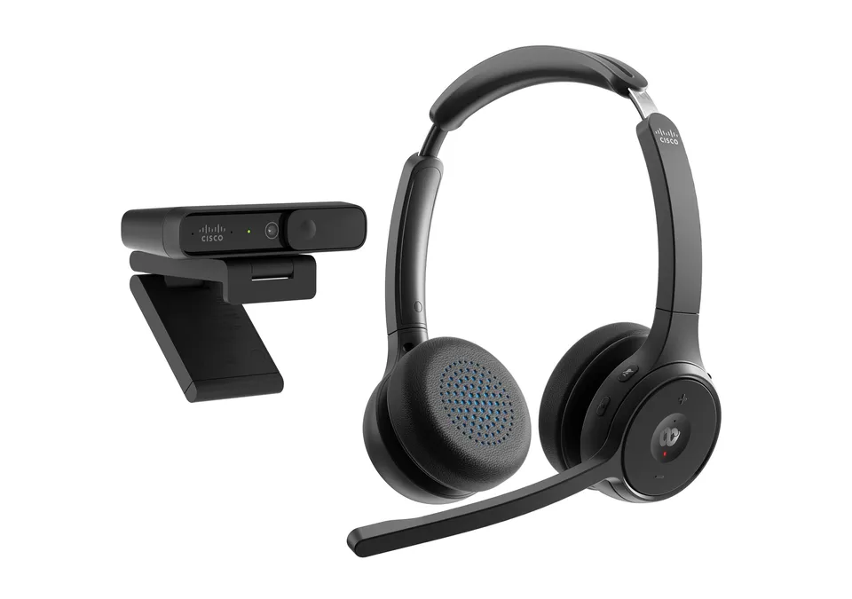 cisco-headset-722-desk-camera-1080p-bundle-bluetooth-webex image 1
