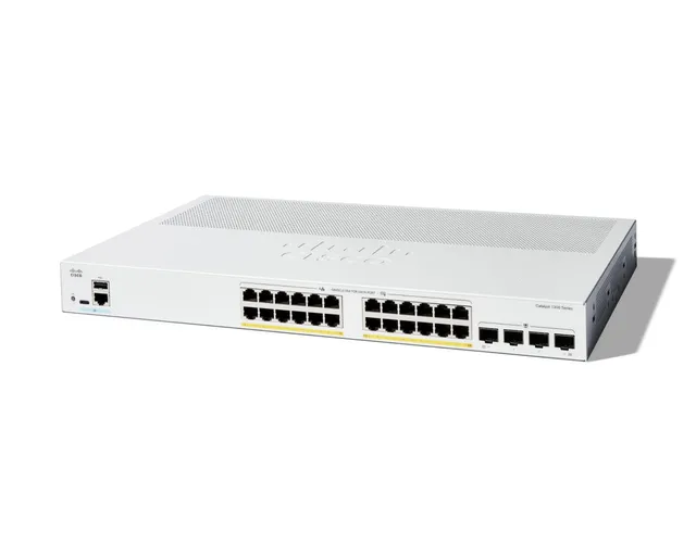 cisco-catalyst-1300-24p-4g-switch-24-port-poe-sfp-managed image 1