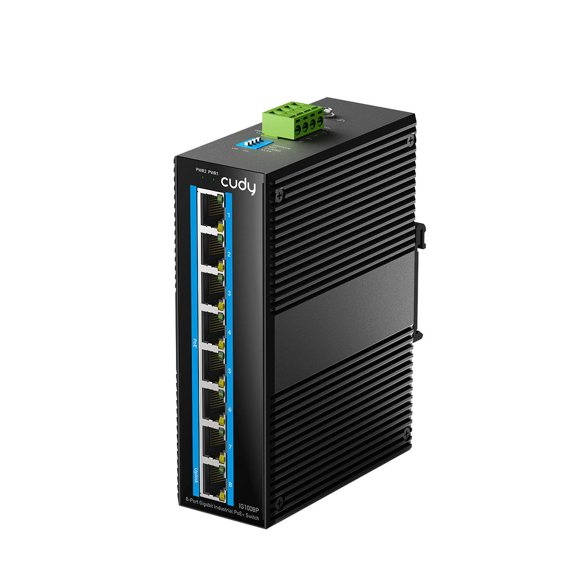 cudy-industrial-switches-ig1008p-8-port-gigabit-poe-switch image 1