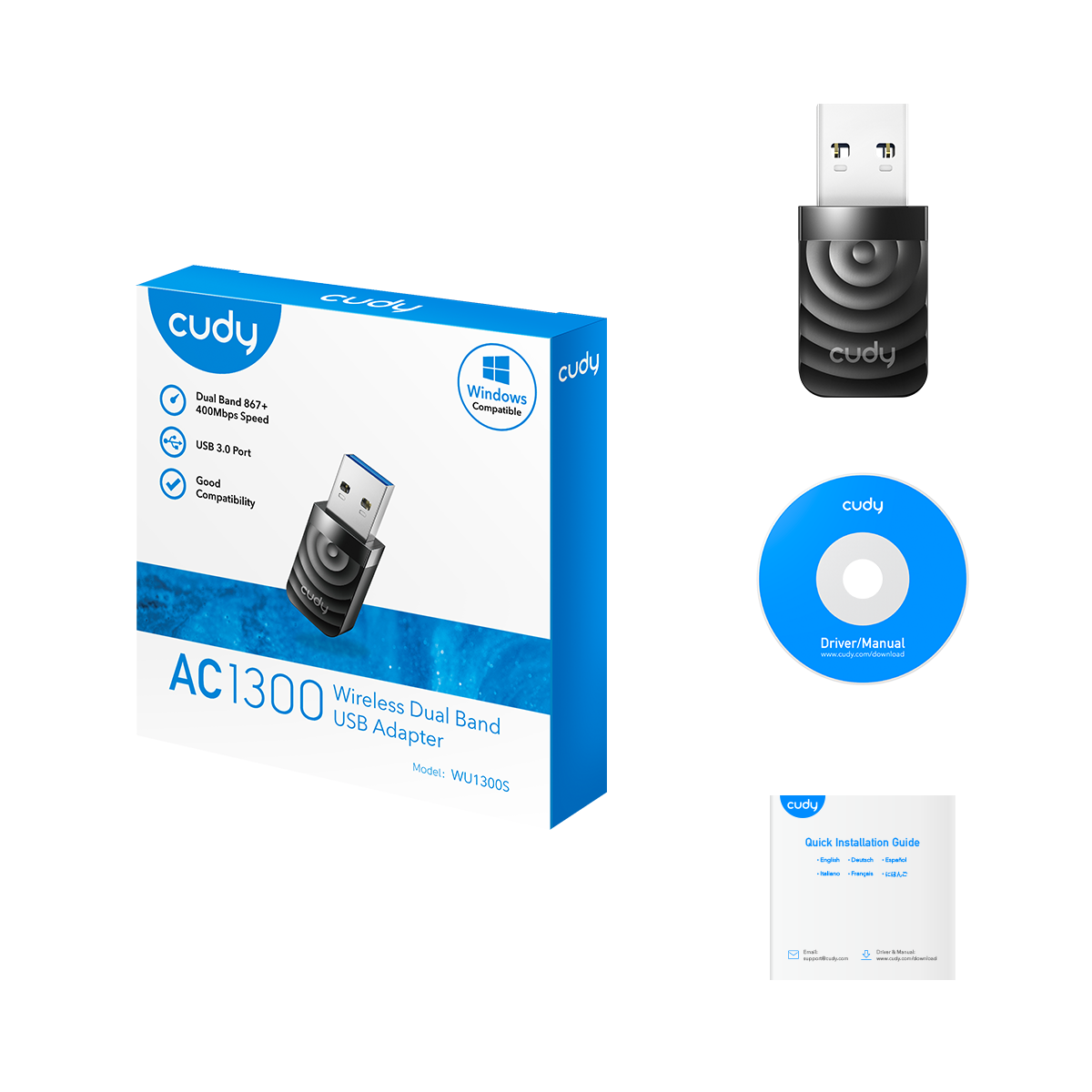 cudy-wu1300s-1-0-ac1300-wlan-usb-adapter-dualband-usb-3-0 image 4