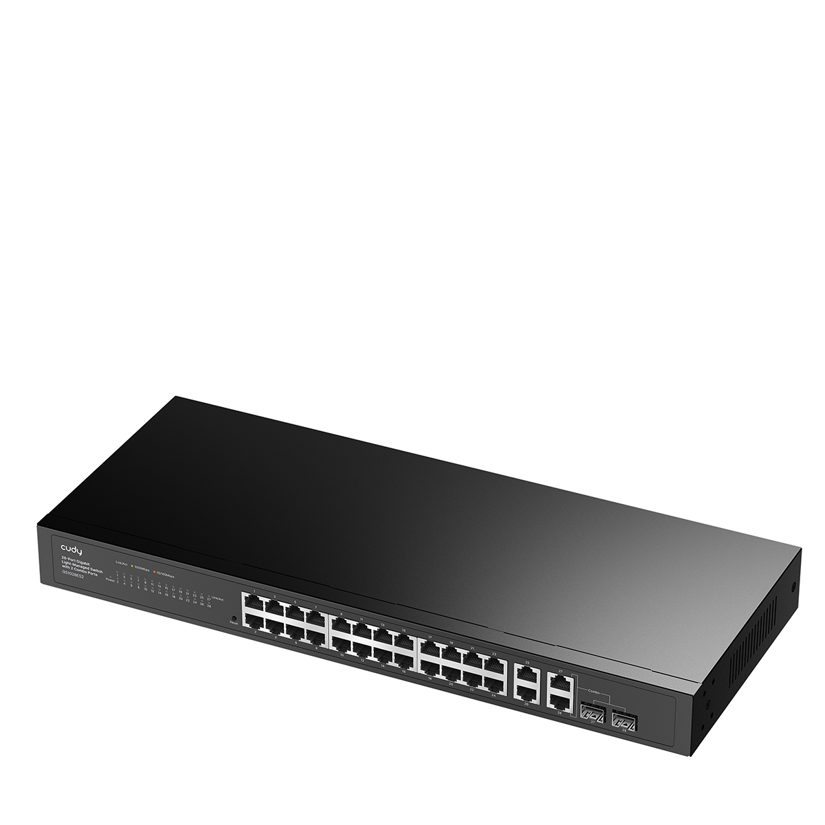 cudy-gs1028es2-26-port-gigabit-switch-managed-2-combo-ports image 2