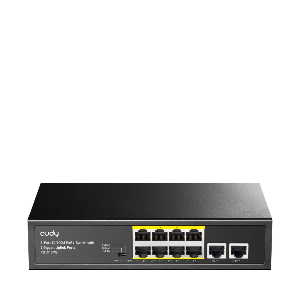 cudy-fs1010pg-1-0-poe-switch-8x-fe-2x-gbe-120-w image 1