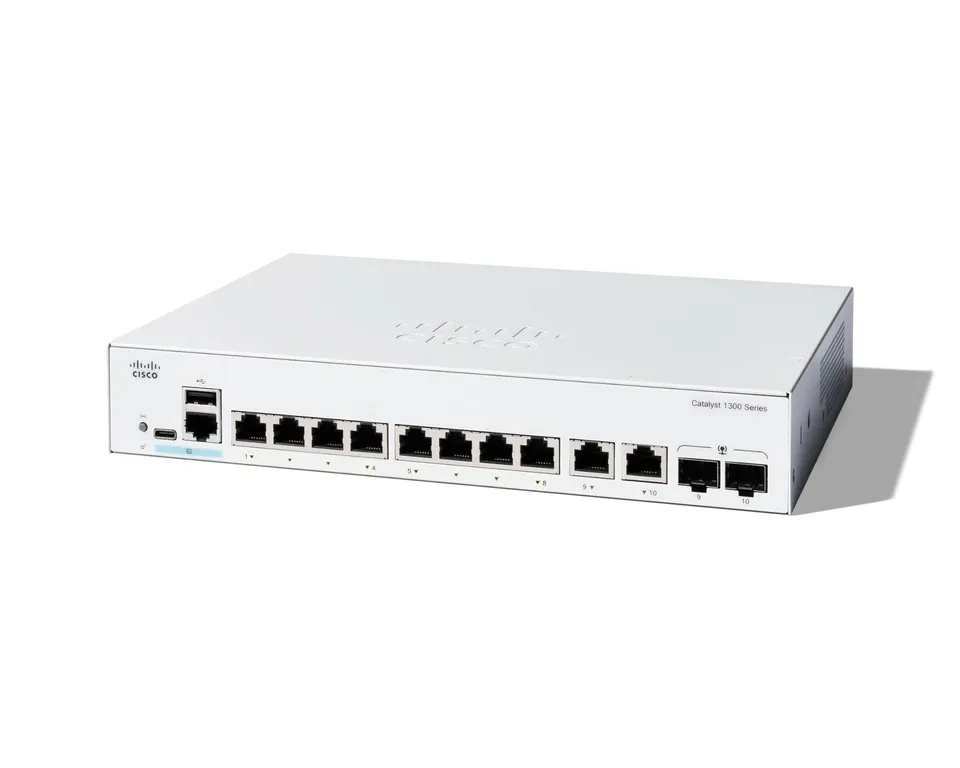 cisco-switches-catalyst-1300-8t-e-2g-managed-switch-8-port image 1