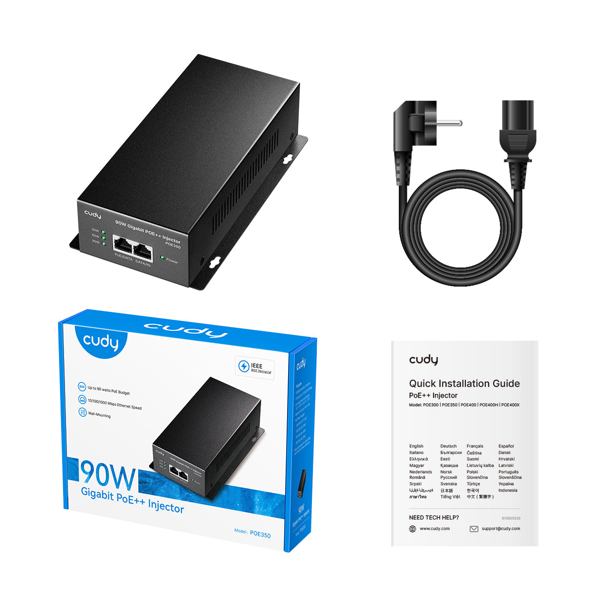 cudy-poe350-2-0-90w-gigabit-poe-injektor-metallgeh-use image 6