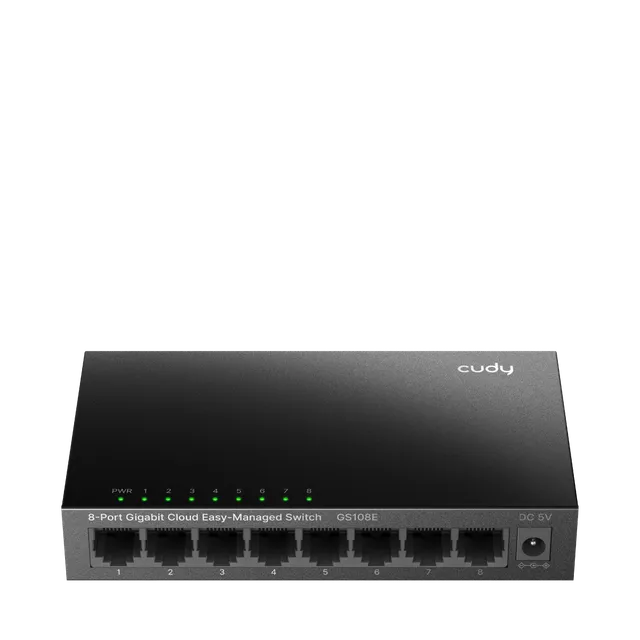 cudy-gs108e-2-0-8-port-gigabit-cloud-easy-managed-switch image 1