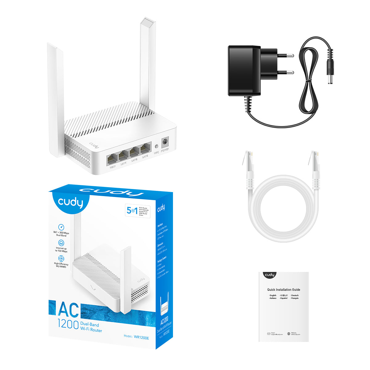 cudy-wr1200e-1-0-router-ac1200-dual-band-mu-mimo image 6