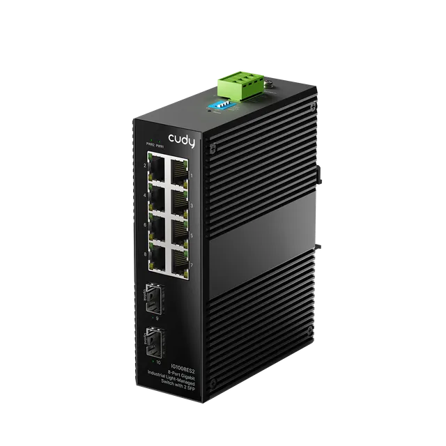 cudy-ig1008es2-8-port-industrie-switch-managed-2x-sfp image 1
