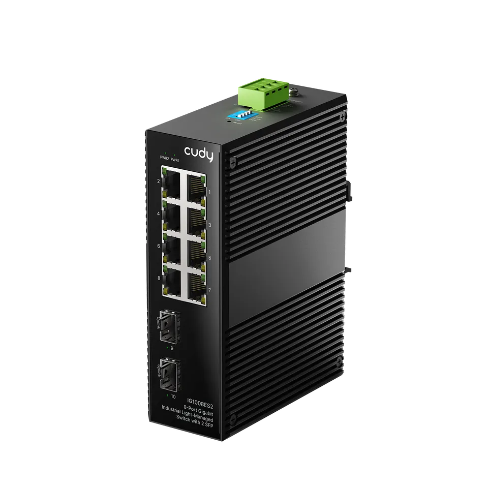 cudy-ig1008es2-8-port-industrie-switch-managed-2x-sfp image 1