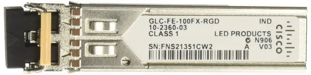 cisco-glc-fe-100fx-rgd-transceiver-sfp-1310nm-2-km image 1