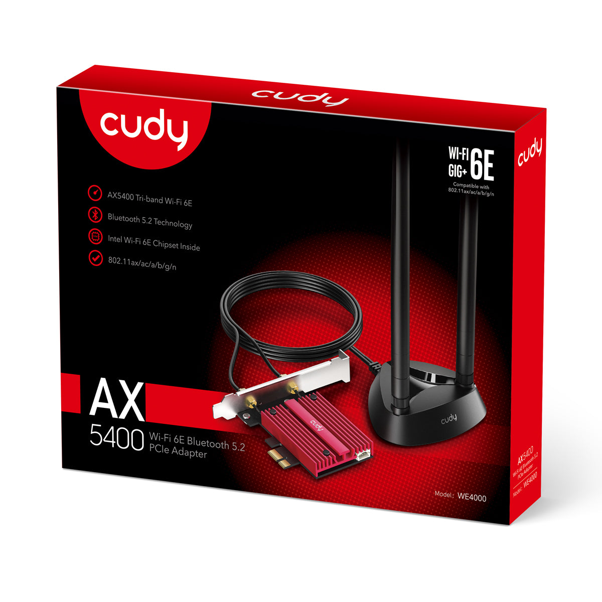 cudy-we4000-wlan-adapter-ax5400-wifi-6e-pcie image 5