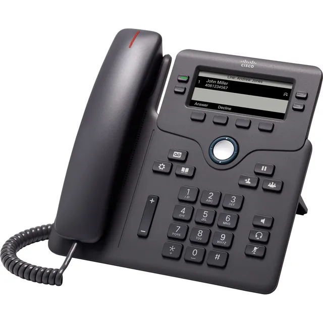cisco-ip-phones-6851-cp-6851-3pcc-k9-ip-telefon-mpp-sip image 1
