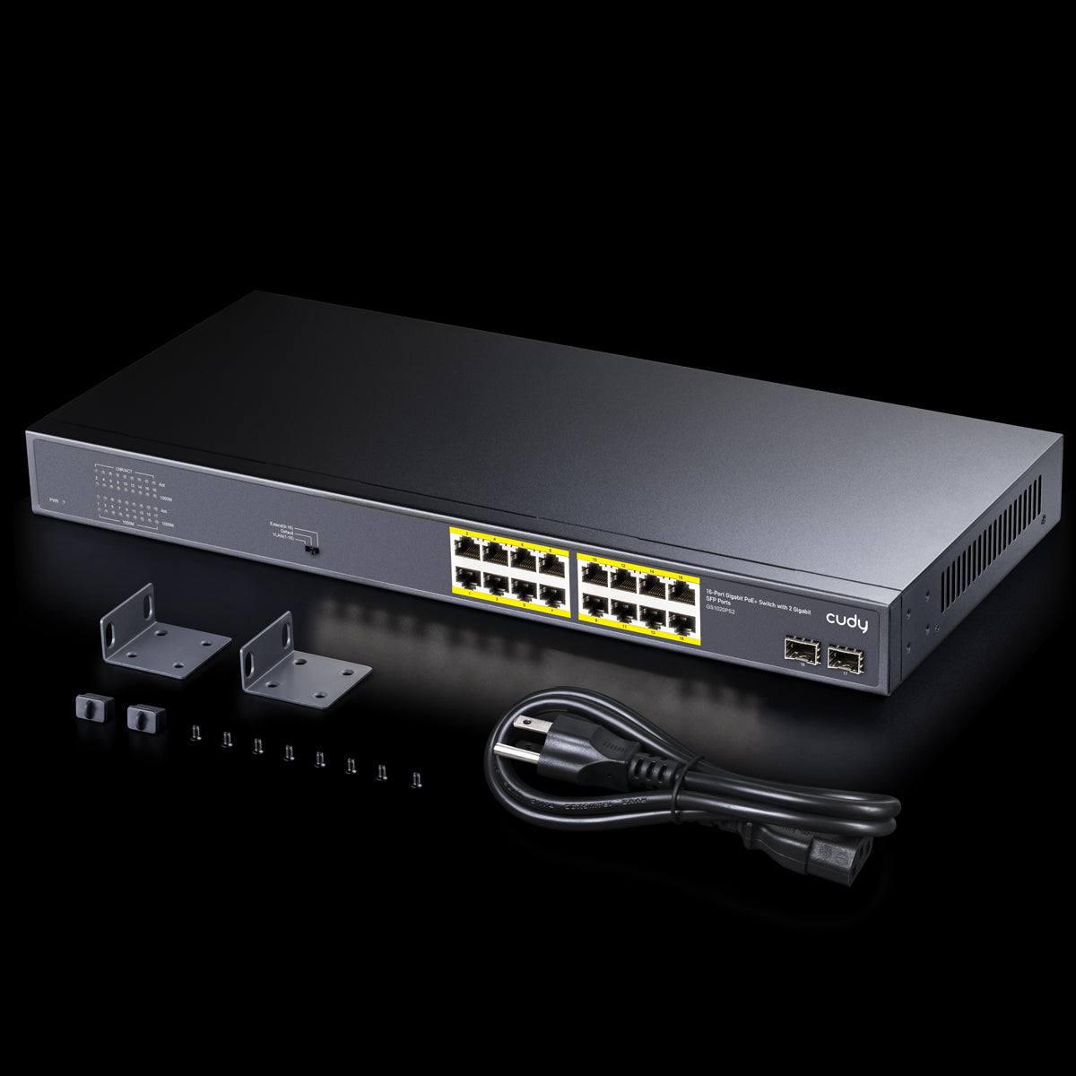 cudy-gs1020ps2-16-port-gigabit-poe-switch-200w-sfp image 3