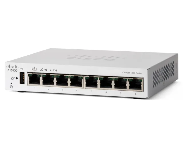 cisco-catalyst-1200-8t-d-smart-switch-8-port-desktop image 1