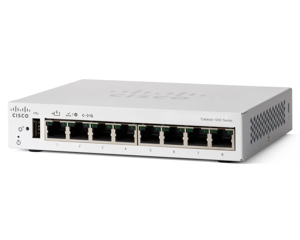 cisco-catalyst-1200-8t-d-smart-switch-8-port-desktop image 1