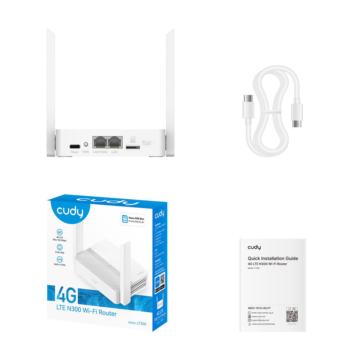 cudy-lt300-4g-wlan-router-n300-mit-sim-und-usb-c image 5