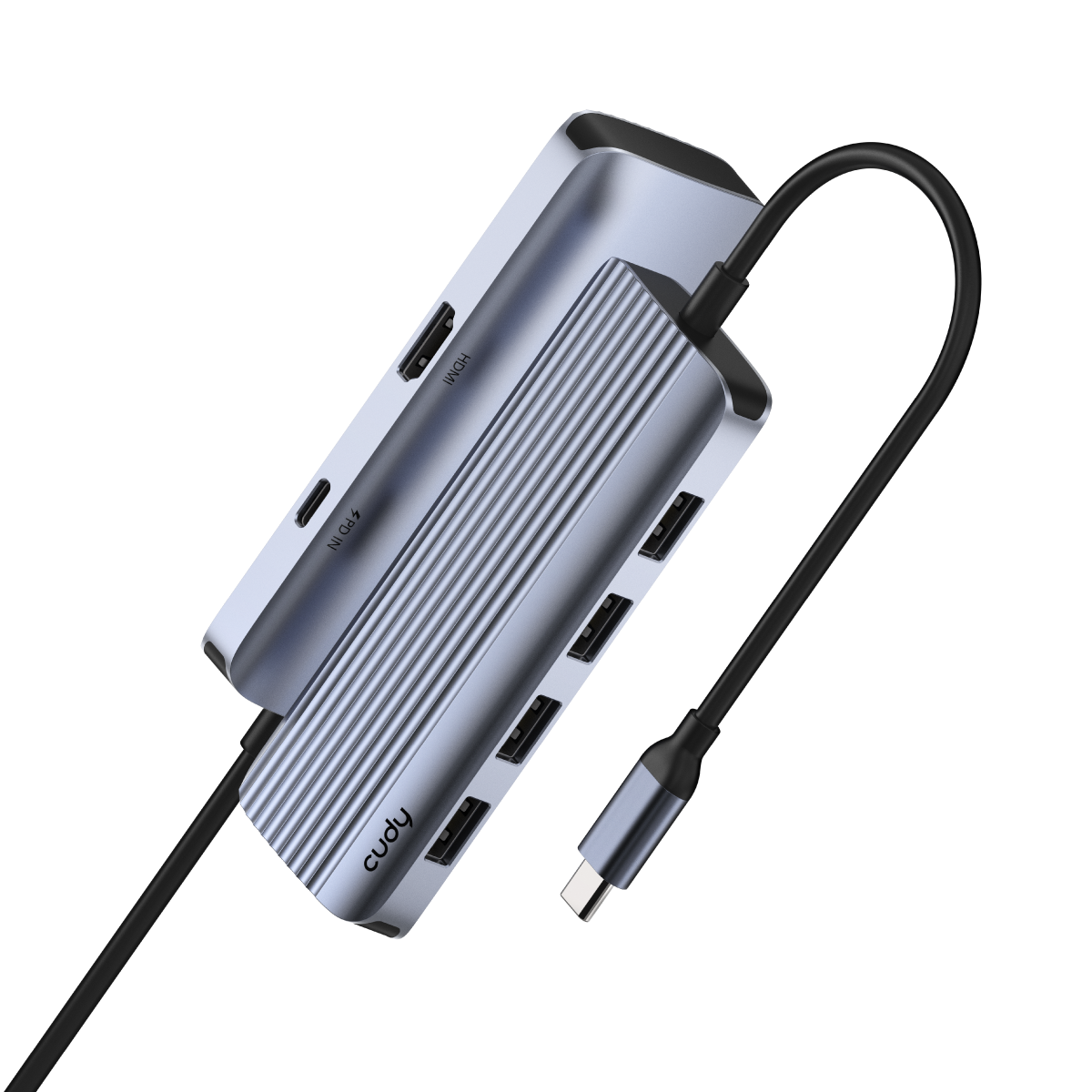 cudy-uh500-1-0-6-in-1-usb-c-hub-hdmi-4k-4x-usb-a image 2