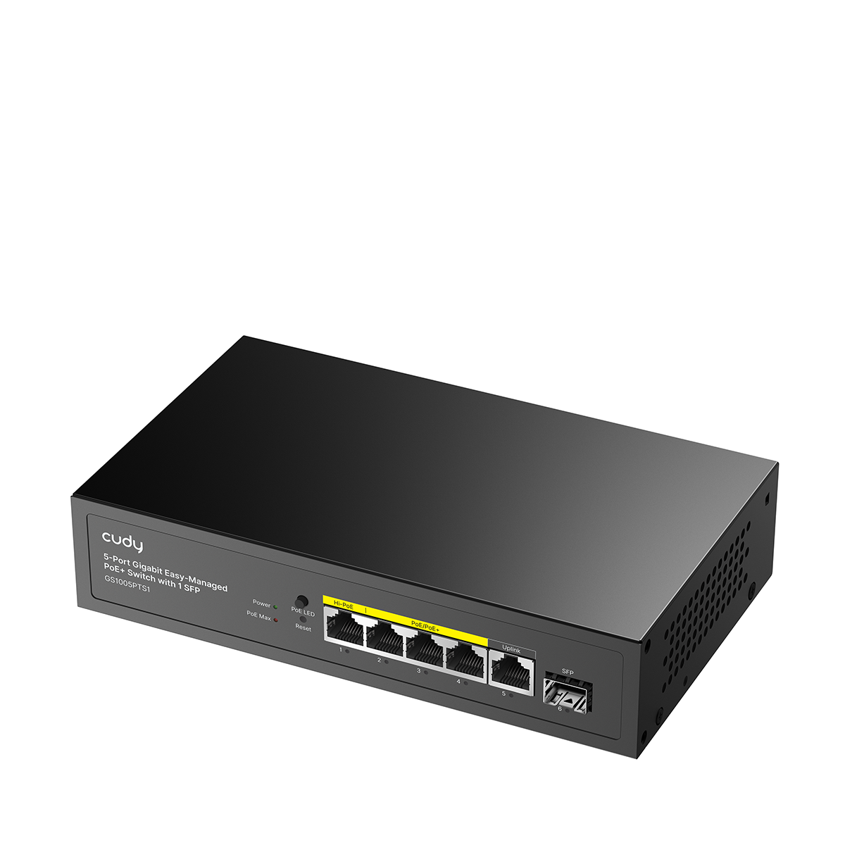 cudy-gs1005pts1-5-port-gigabit-poe-switch-mit-sfp image 2