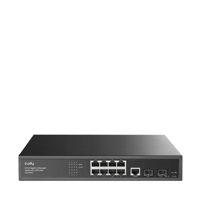 cudy-gs2008s2-managed-switch-8-port-gigabit-2-sfp image 1