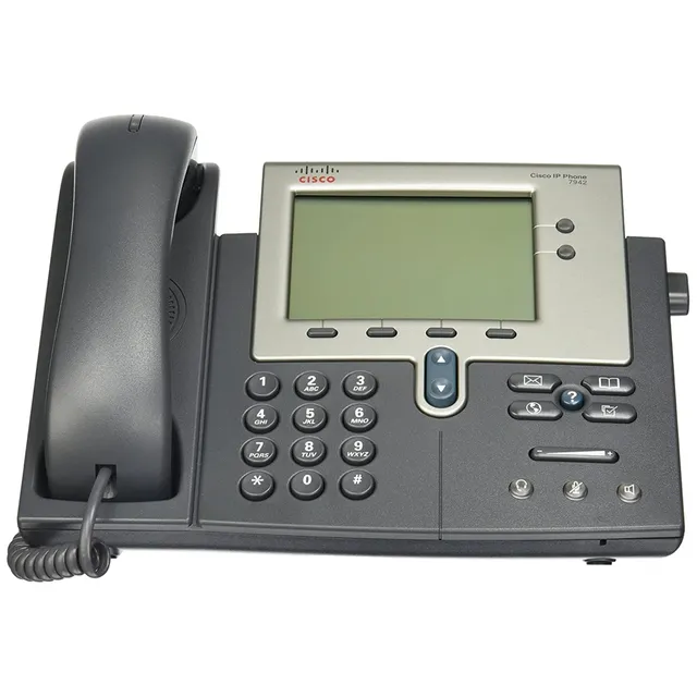 cisco-cp-7942g-unified-ip-phone-7942-tischtelefon-renewed image 1