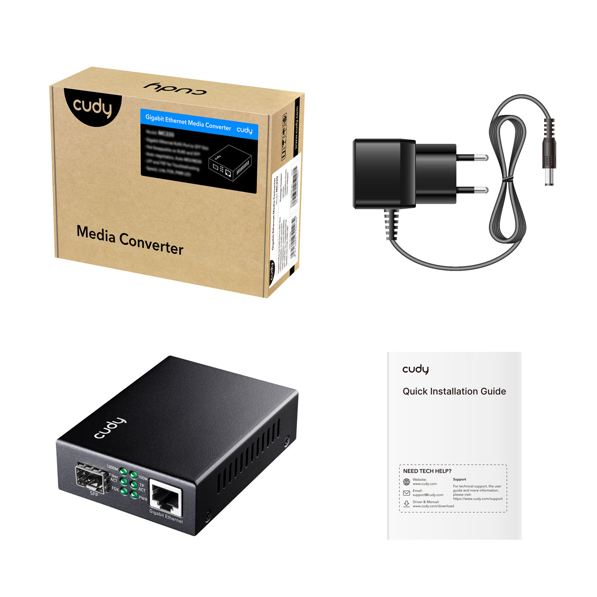 cudy-mc220-2-0-gigabit-medienkonverter-rj45-auf-sfp image 3