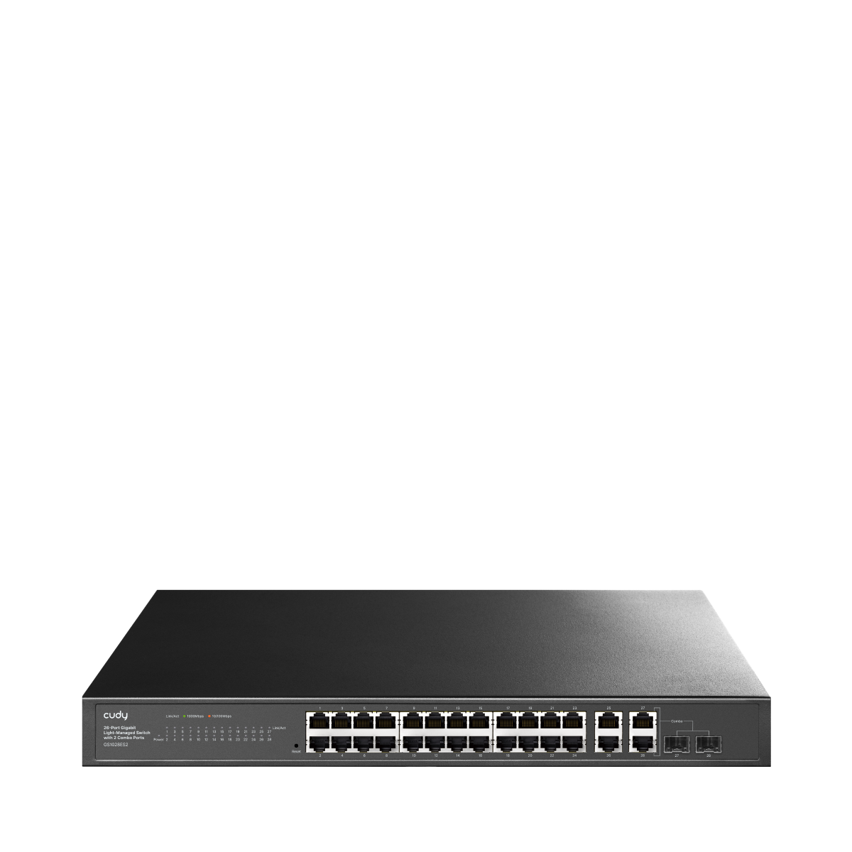 cudy-gs1028es2-26-port-gigabit-switch-managed-2-combo-ports image 1