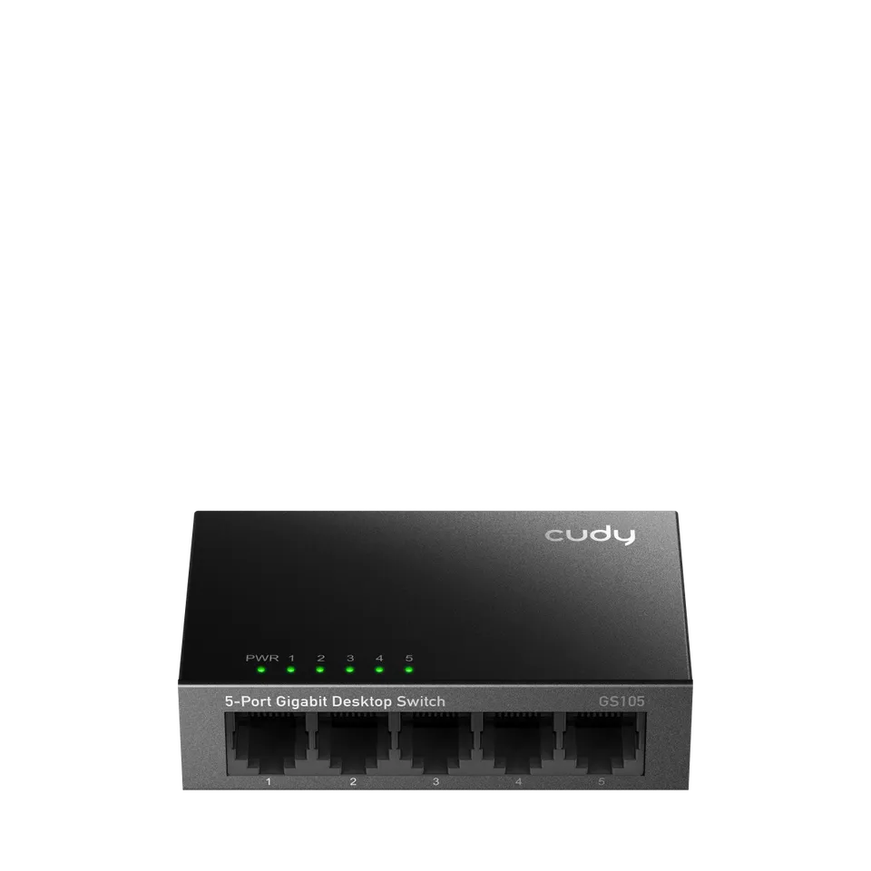 cudy-gs105-5-port-gigabit-switch-metall-unmanaged image 1