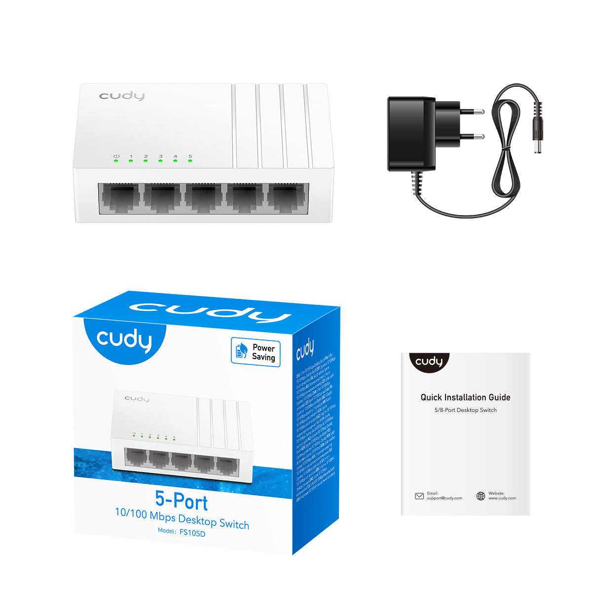 cudy-fs105d-5-port-fast-ethernet-switch-unmanaged image 3
