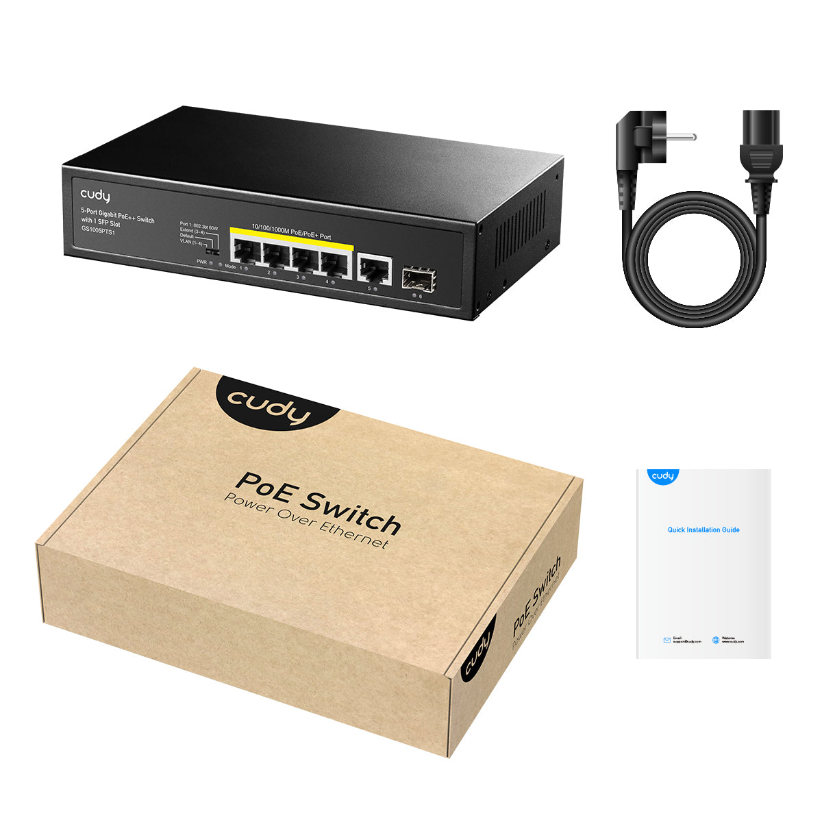 cudy-gs1005pts1-5-port-gigabit-poe-switch-sfp image 4