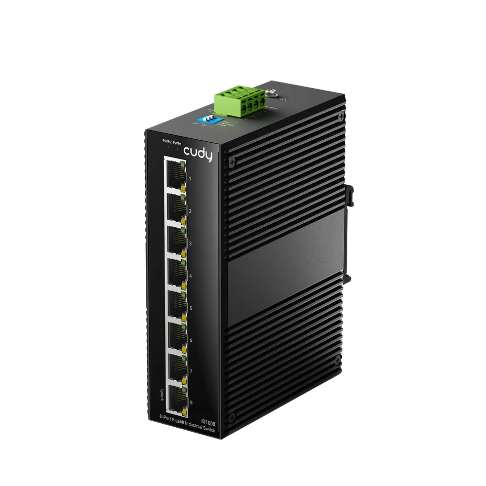 cudy-ig1008-2-0-industrial-switch-8-port-gigabit image 1