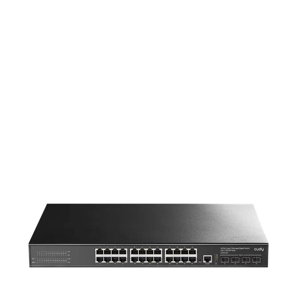cudy-gs5024s4-1-0-24-port-l3-managed-gigabit-switch-4x-10g-sfp image 1