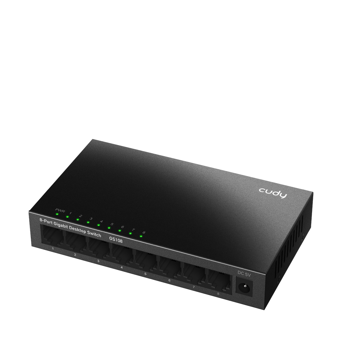 cudy-gs108-8-port-gigabit-switch-unmanaged-metallgeh-use image 2