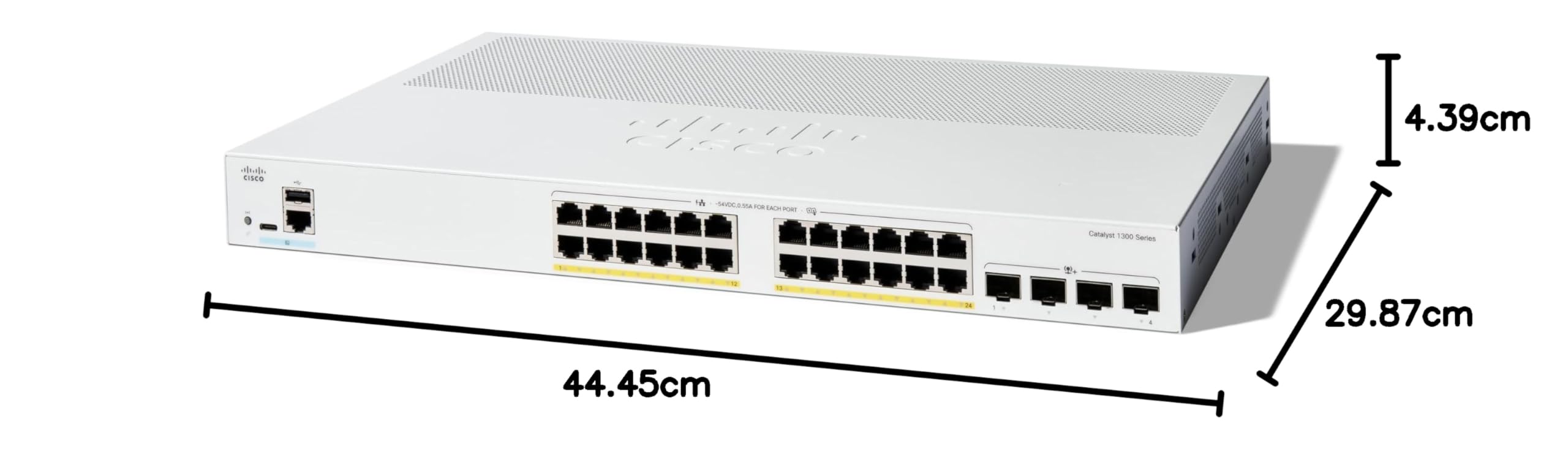 cisco-switches-catalyst-1300-24p-4x-switch-24-port-poe image 5