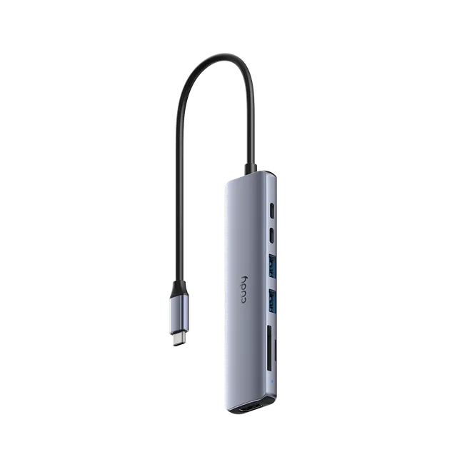 cudy-uh407-7-in-1-usb-c-hub-hdmi-4k-sd image 1