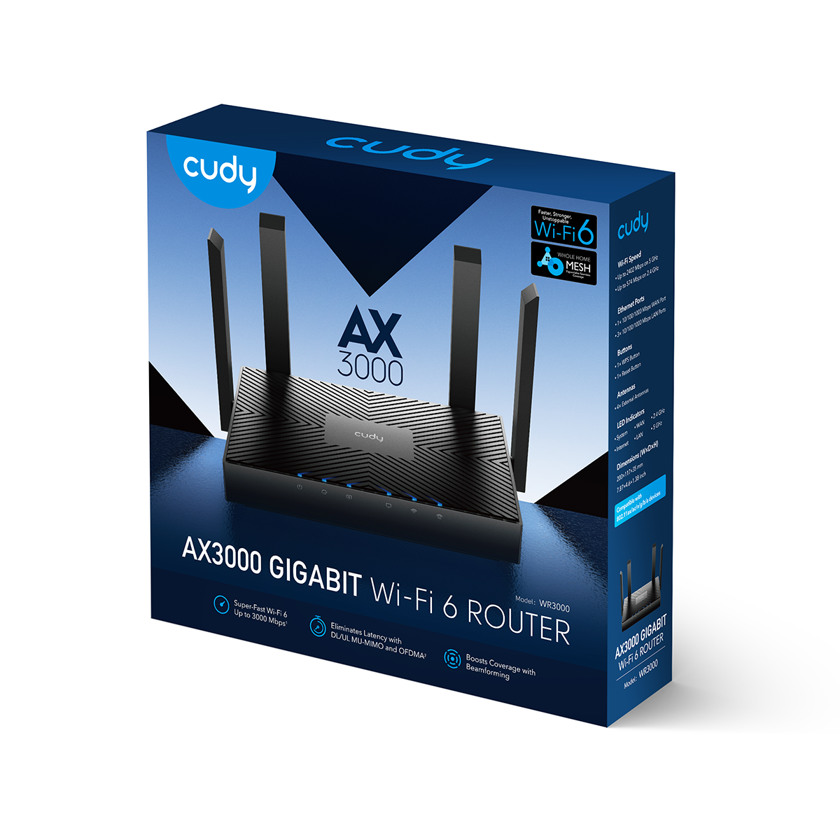 cudy-wr3000-wlan-router-ax3000-wifi-6-mesh image 5