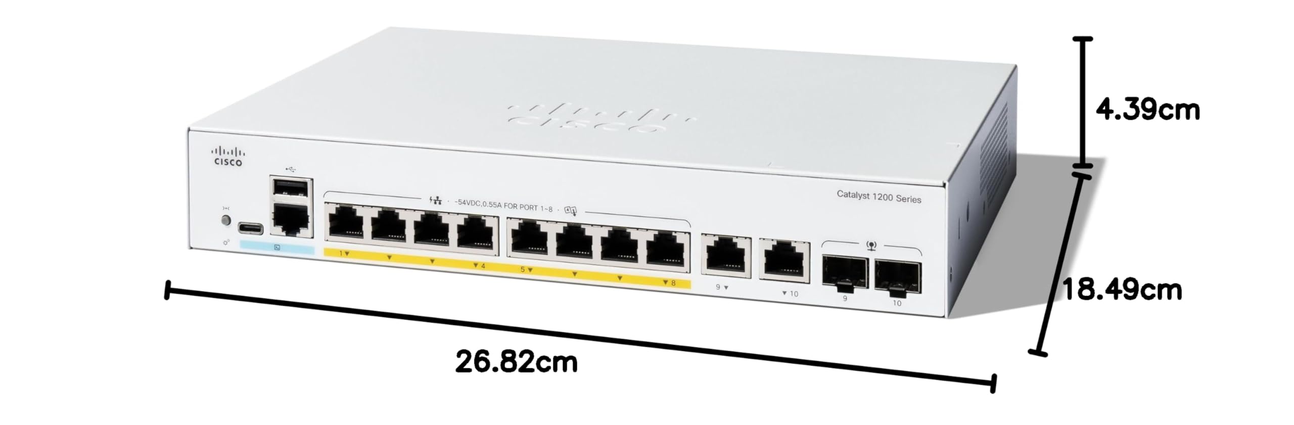 cisco-catalyst-1200-c1200-8p-e-2g-switch-8-port-poe-67w image 6