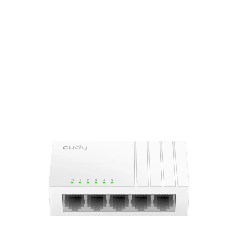 cudy-fs105d-5-port-switch-10-100-mbps-desktop-usb-c image 1