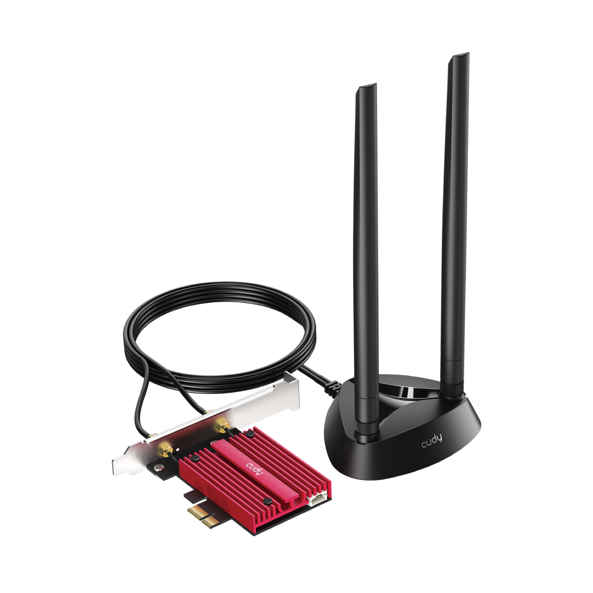 cudy-we4000-wlan-adapter-ax5400-wifi-6e-pcie image 1