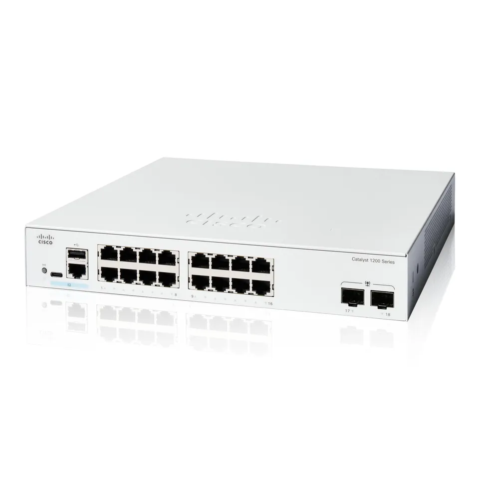 cisco-catalyst-1200-16t-2g-switch-16-port-gigabit image 1