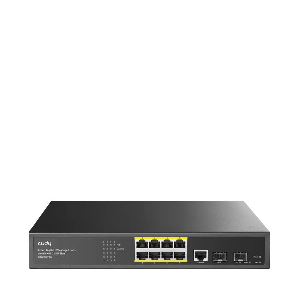 cudy-gs2008ps2-1-0-8-port-poe-switch-2-sfp image 1