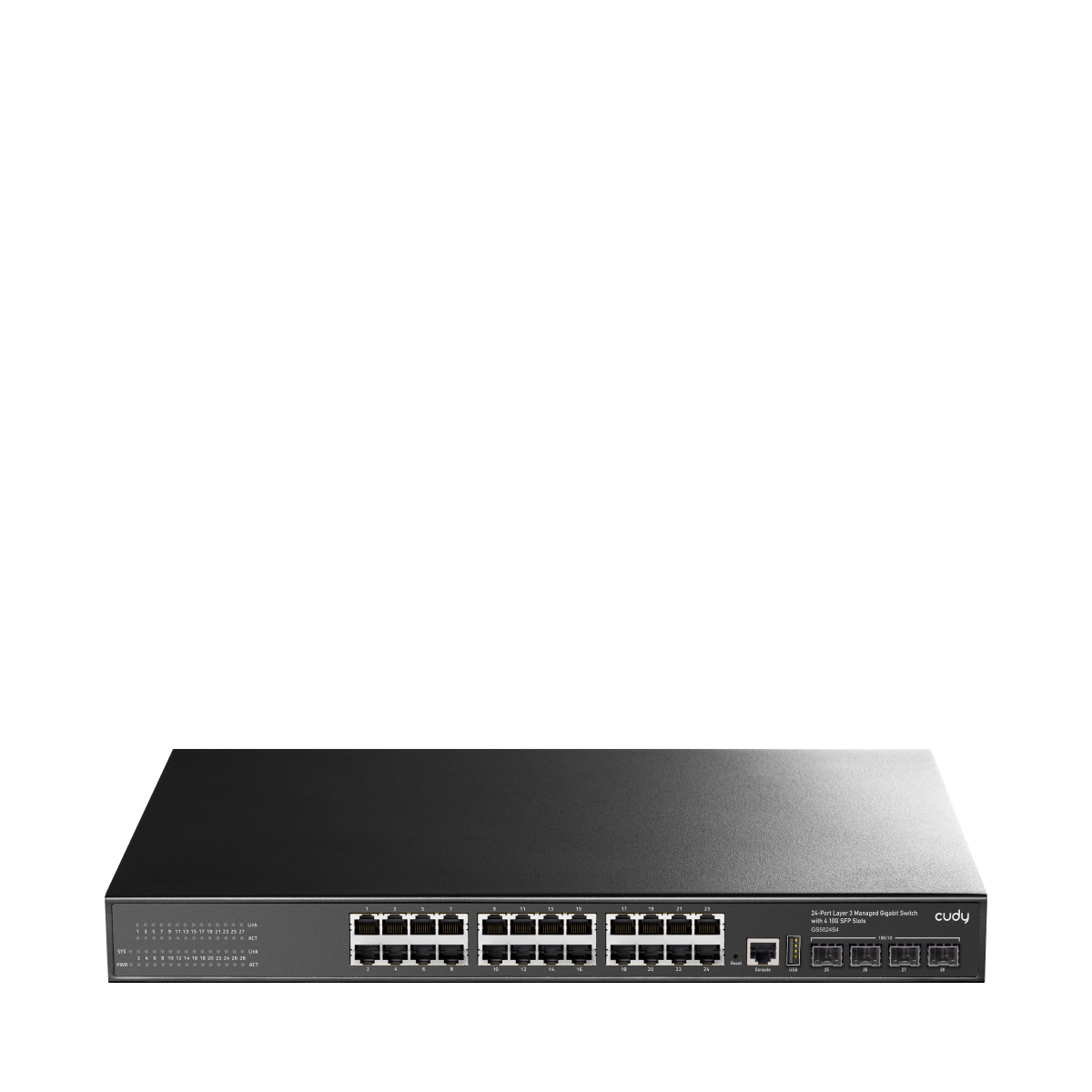 cudy-gs5024s4-1-0-24-port-l3-managed-gigabit-switch-4x-10g-sfp image 1